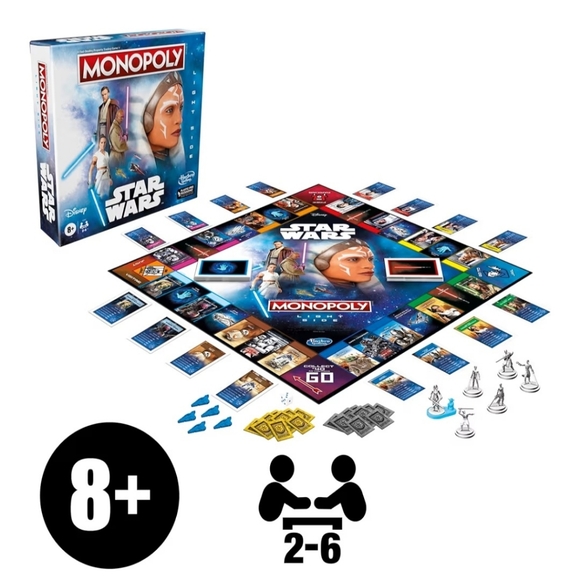 NEW Hasbro Star Wars Monopoly Game - Picture 6 of 7